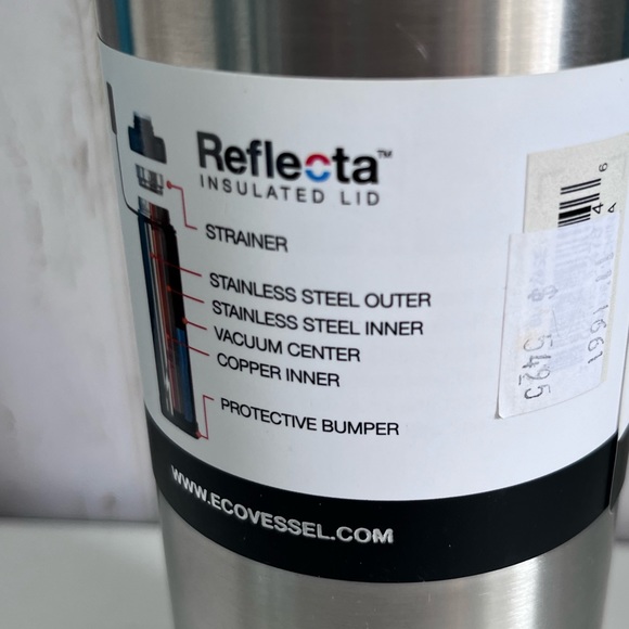 Ecco Vessel Water Bottle Stainless - Picture 3 of 3